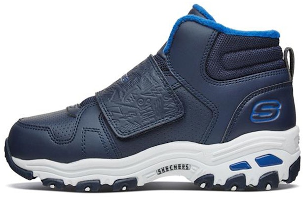 (Youth) Skechers D'Lites 1.0 High-Top 'Navy Blue Velcro' 660051L-NVBL Buy (Youth) Skechers D'Lites 1.0 High-Top 'Navy Blue Velcro' 660051L-NVBL