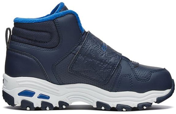 (JR) Skechers D'Lites 1.0 High-Top 'Azul Marino con Velcro' 660051L-NVBL Order (JR) Skechers D'Lites 1.0 High-Top 'Azul Marino con Velcro' 660051L-NVBL