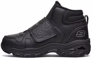 (Youth) Skechers D'Lites 1.0 High 'Black Magic Tape' 660051L-BBK (Youth) Skechers D'Lites 1.0 High 'Black Magic Tape' 660051L-BBK
