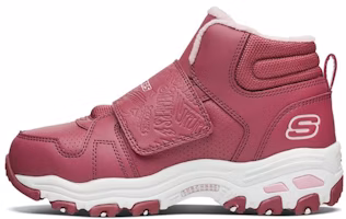 (Youth) Skechers D'Lites 1.0 Low 'Red Velcro' 664136L-RAS (Youth) Skechers D'Lites 1.0 Low 'Red Velcro' 664136L-RAS