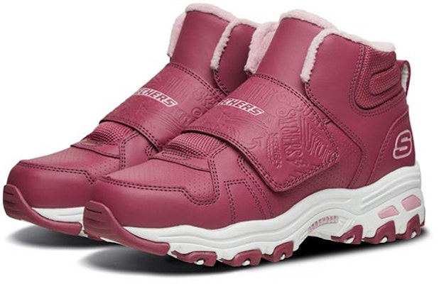 (JR) Skechers D'Lites 1.0 Bajo 'Rojo Velcro' 664136L-RAS Lookbook (JR) Skechers D'Lites 1.0 Bajo 'Rojo Velcro' 664136L-RAS