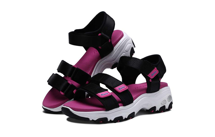 (Youth) Skechers D'Lites 2.0 'Black Pink' 圖 3