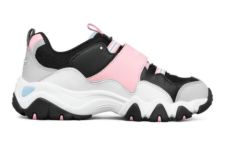 (Youth) Skechers D'Lites 2.0 'Black Pink' 圖 2