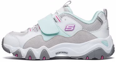 (Youth) Skechers D'Lites 2.0 'Gray Green' 996458L-LGAQ (Youth) Skechers D'Lites 2.0 'Gray Green' 996458L-LGAQ