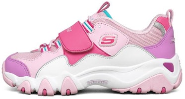 (Youth) Skechers D'Lites 2.0 'Purple Pink White' 996458L-PKLV (Youth) Skechers D'Lites 2.0 'Purple Pink White' 996458L-PKLV