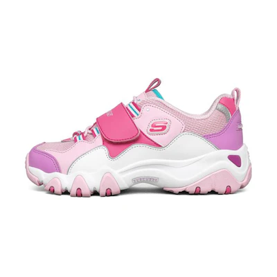 (Youth) Skechers D'Lites 2.0 'Purple Pink White'