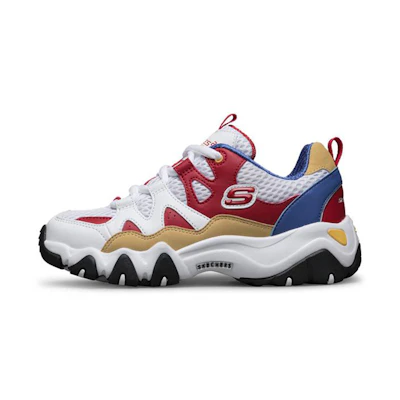 (Youth) Skechers D'Lites 2.0 'White Multicolor'