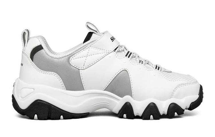 (Youth) Skechers D lites 2.0 Casual Running Shoes White 圖 2