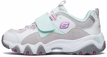 (Youth) Skechers D'Lites 2.0 'Gray Green' 996458L-LGAQ (Youth) Skechers D'Lites 2.0 'Gray Green' 996458L-LGAQ
