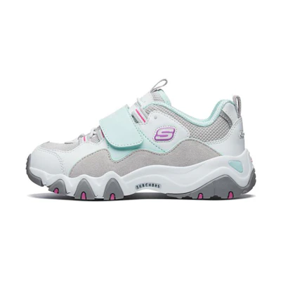 (Youth) Skechers D'Lites 2.0 'Gray Green'