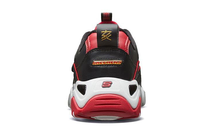 (Youth) Skechers D'Lites 2 'Black Red' 圖 4