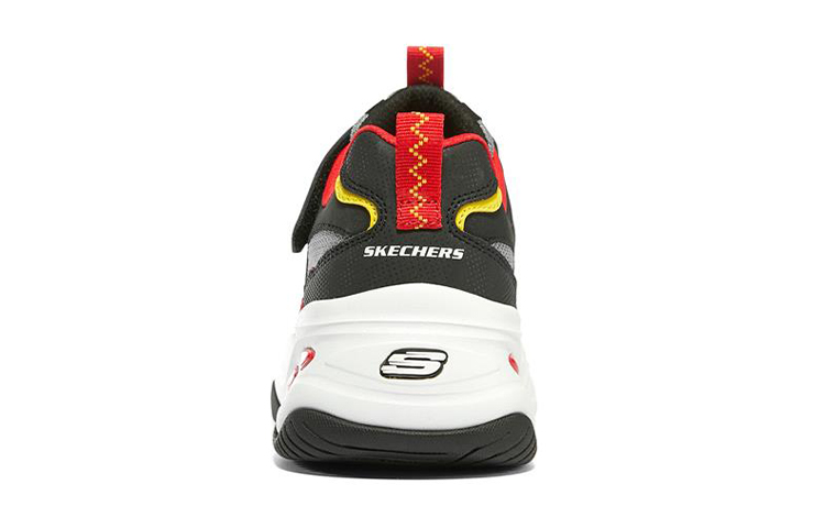 Shop (JR) Skechers D'lites 4.0 'Hitam Merah' 406116L-BGRD