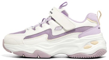(Preschool) Skechers DLites 4.0 K 'White' 302562L-WLV (Preschool) Skechers DLites 4.0 K 'White' 302562L-WLV