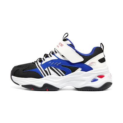 (Youth) Skechers DLITES 4.0 'White Black Blue'