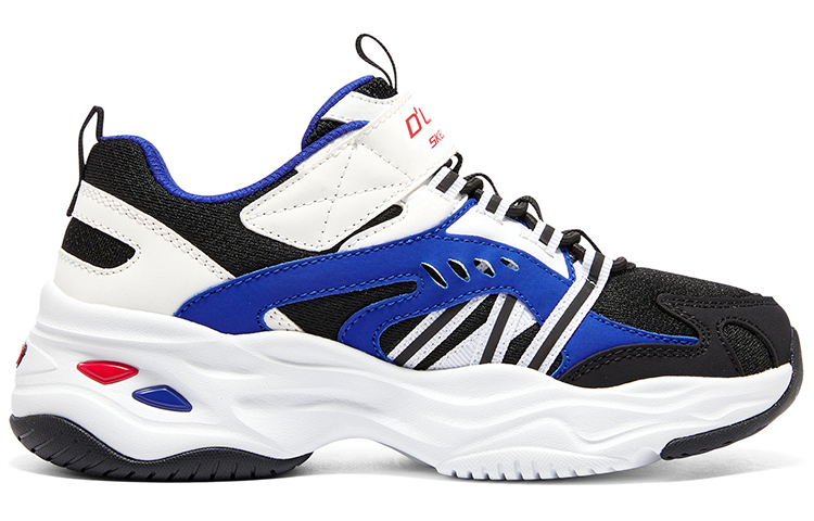 (Youth) Skechers DLITES 4.0 'White Black Blue' 圖 2