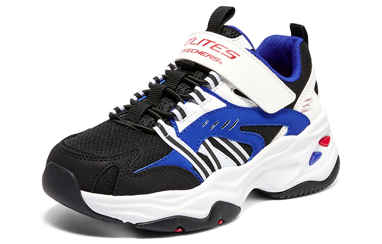 (Youth) Skechers DLITES 4.0 'White Black Blue' 圖 3