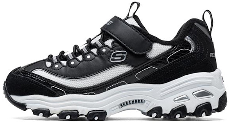 大童 Skechers D‘Lites 復古鞋 黑白色 Buy 大童 Skechers D‘Lites 復古鞋 黑白色