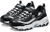 Lookbook 大童 Skechers D‘Lites 復古鞋 黑白色