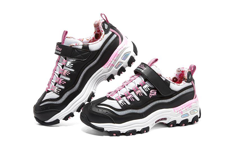 (Youth) Skechers D'Lites 'Black Pink' 圖 3
