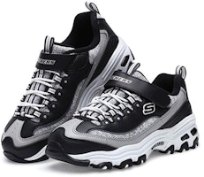 (JR) 斯凯奇 D'LITES '黑白' 664094L-BKW1 Lookbook (JR) 斯凯奇 D'LITES '黑白' 664094L-BKW1