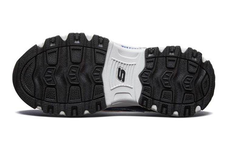 (Youth) Skechers D'Lites 'Blue Grey Red Fleece' 圖 5