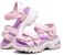 (JR) Skechers D'Lites 'Lavender Magic Tape' Sandal untuk Wanita 664134L-LAV
