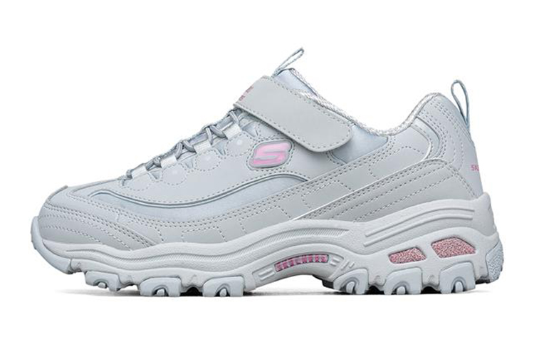 (Youth) Skechers D'Lites 'Light Blue Pink'