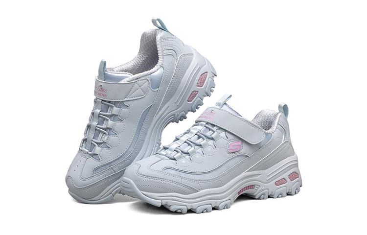 (Youth) Skechers D'Lites 'Light Blue Pink' 圖 3