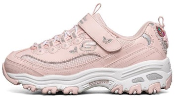 (Preschool) Skechers D'Lites Low-Top Running Shoes K Pink/Red 664155L-PNK (Preschool) Skechers D'Lites Low-Top Running Shoes K Pink/Red 664155L-PNK