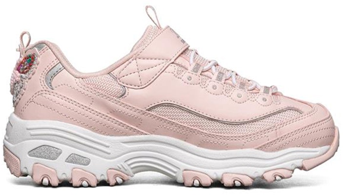 大童 Skechers D‘Lites 魔術貼 耐磨防滑 低筒老爹鞋 粉紅色 Order 大童 Skechers D‘Lites 魔術貼 耐磨防滑 低筒老爹鞋 粉紅色