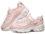 (PS) Kasut Lari Rendah Skechers D'Lites K Pink/Merah 664155L-PNK