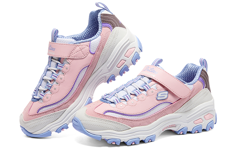 (Youth) Skechers D'lites 'Pink Purple White' 圖 4