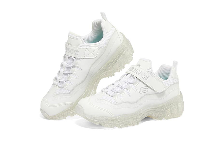 (Youth) Skechers D'Lites 'White Ice Lights' 圖 3