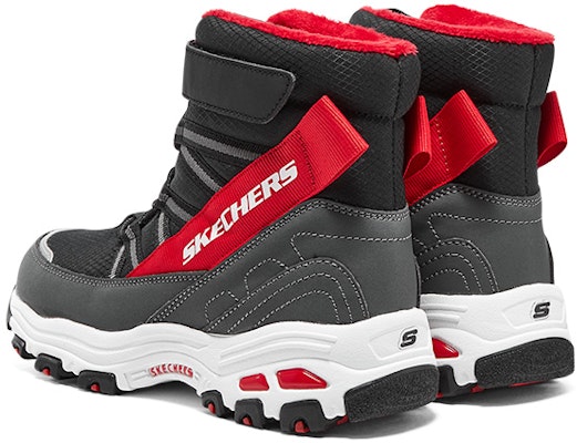 (JR) Botas Skechers D'lites 'Negro Rojo' 660092L-BKRD Shop (JR) Botas Skechers D'lites 'Negro Rojo' 660092L-BKRD