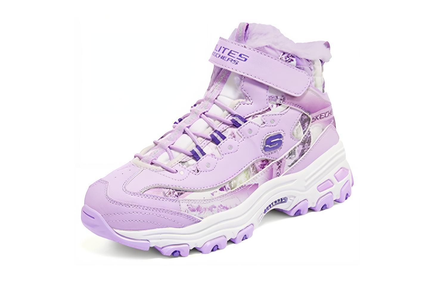 Lookbook (JR) Bottes Skechers D''Lites ''Violet'' 302532L-LAV
