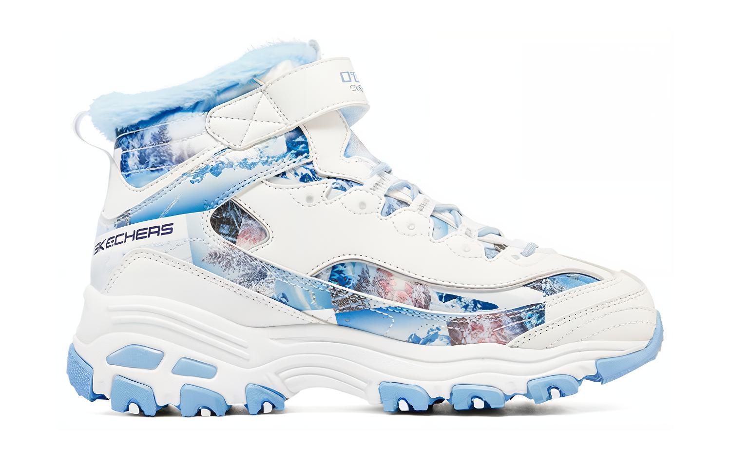 Order (JR) Skechers D''lites Stiefel ''Weiß Blau'' 302532L-WBL