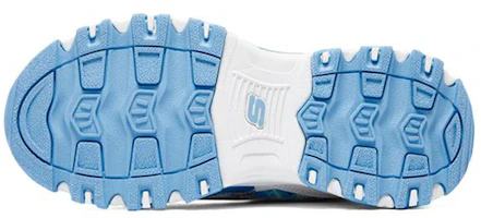 Purchase 大童 Skechers D’lites 復古運動老爹鞋 白藍 加絨