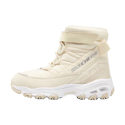 (Youth) Skechers D'Lites High 'Milk White'