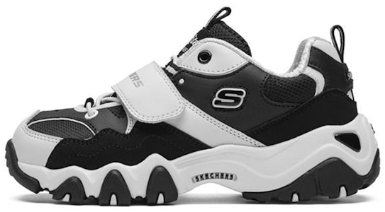 (JR) Skechers D'Lites 2.0 'Blanco Negro' 996301L-WBK Buy (JR) Skechers D'Lites 2.0 'Blanco Negro' 996301L-WBK