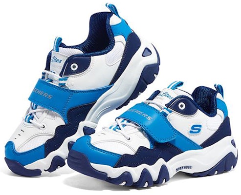 (JR) Skechers D'Lites 2.0 'Biru Putih' 996301L-BLW Lookbook (JR) Skechers D'Lites 2.0 'Biru Putih' 996301L-BLW