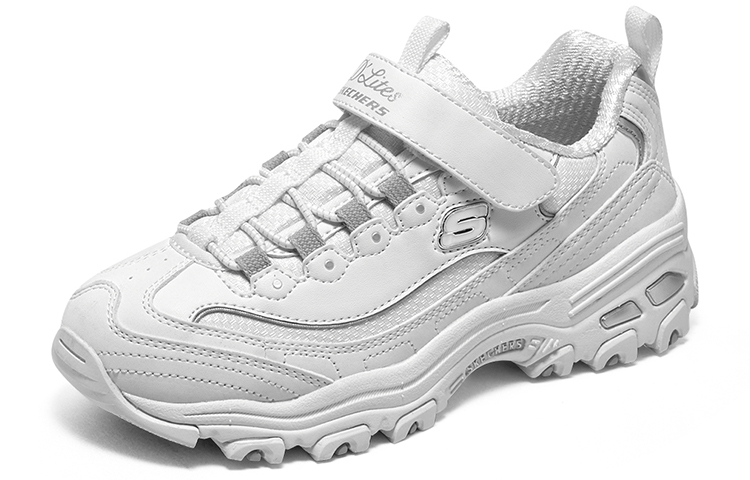 Lookbook (JR) Skechers D'Lites Anak 'Anti Slip Tahan Lama' Putih 302526L-WSL