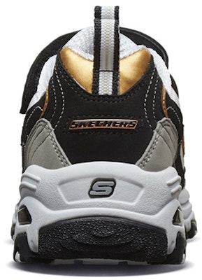 (PS) 스케쳐스 디라이트 K 블랙/골드 (Skechers D'Lite K Black/Gold ) 996212L-BKGD Shop (PS) 스케쳐스 디라이트 K 블랙/골드 (Skechers D'Lite K Black/Gold ) 996212L-BKGD