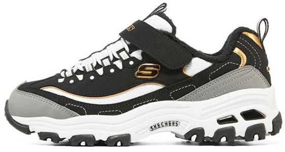(JR) Skechers D'Lites Low 'Hitam Abu-abu' 302539L-BKGD Buy (JR) Skechers D'Lites Low 'Hitam Abu-abu' 302539L-BKGD