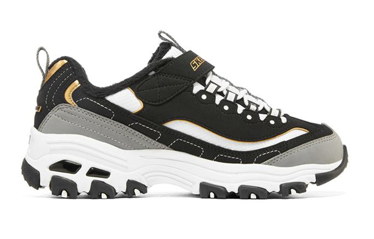 Order (JR) スケッチャーズ D'Lites ロー ブラック/グレー 302539L-BKGD