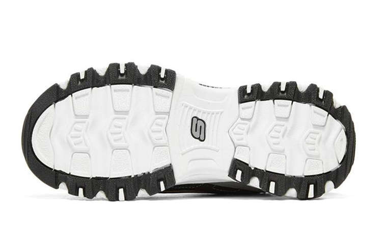 Purchase (JR) スケッチャーズ D'Lites ロー ブラック/グレー 302539L-BKGD