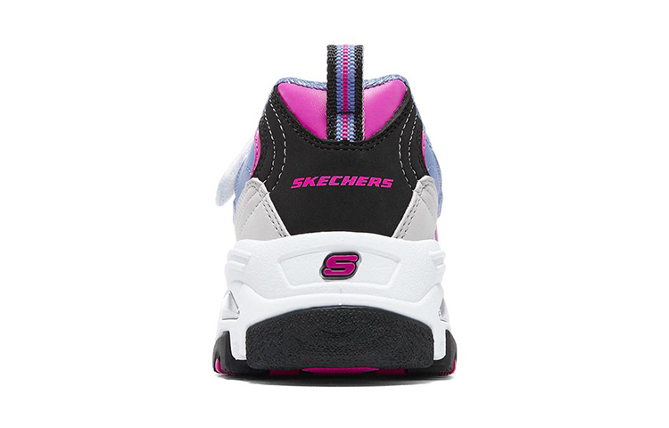 Shop (JR) ヤング向けSkechers D'Lites ロー「ブルーホワイト」302526L-WBLP 302526L-WBLP