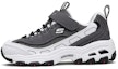 Buy (JR) Skechers D'Lites 低帮 '灰黑' 664028L-CCBK