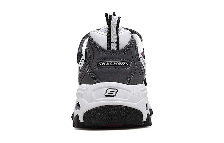Shop (JR) Skechers D''Lites Low ''Grau Schwarz'' 664028L-CCBK