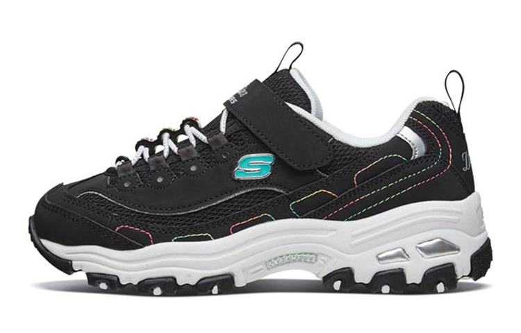 (Youth) Skechers D'Lites Low 'Kids Black' 80518L-BKMT