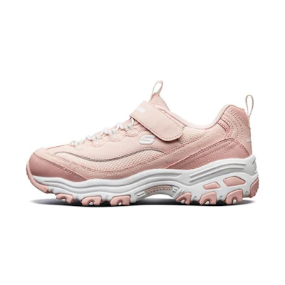 (Youth) Skechers D'Lites Low 'Light Pink'